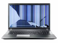 Image of broken laptop