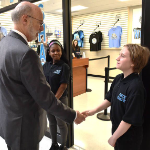 Governor Wolf Visits WBA High School and The Pack Shack