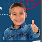 Student with Thumbs up