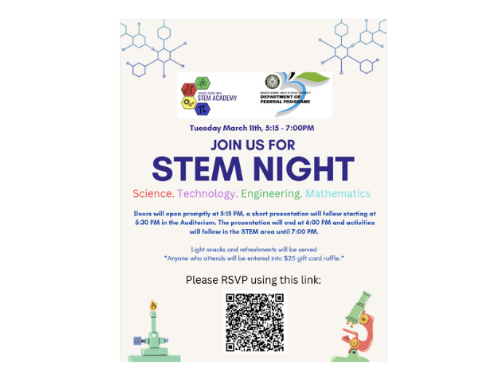 STEM Night Flyer