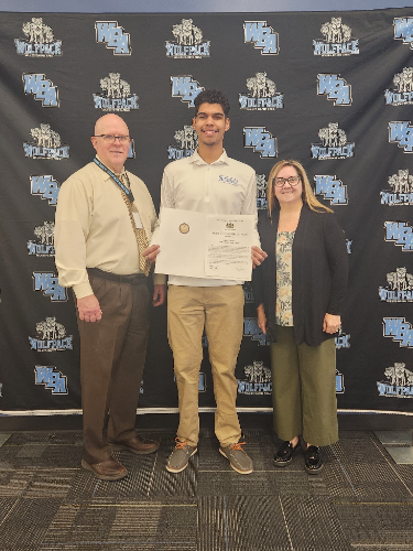 Student with Principals