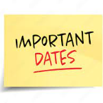 Important Dates 